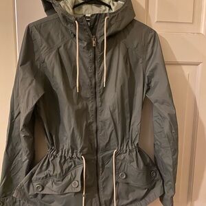 Columbia Olive Utility Jacket with Hood